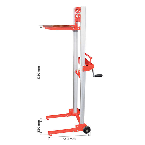 Mini gerbeur manuel pliable 80kg | STD