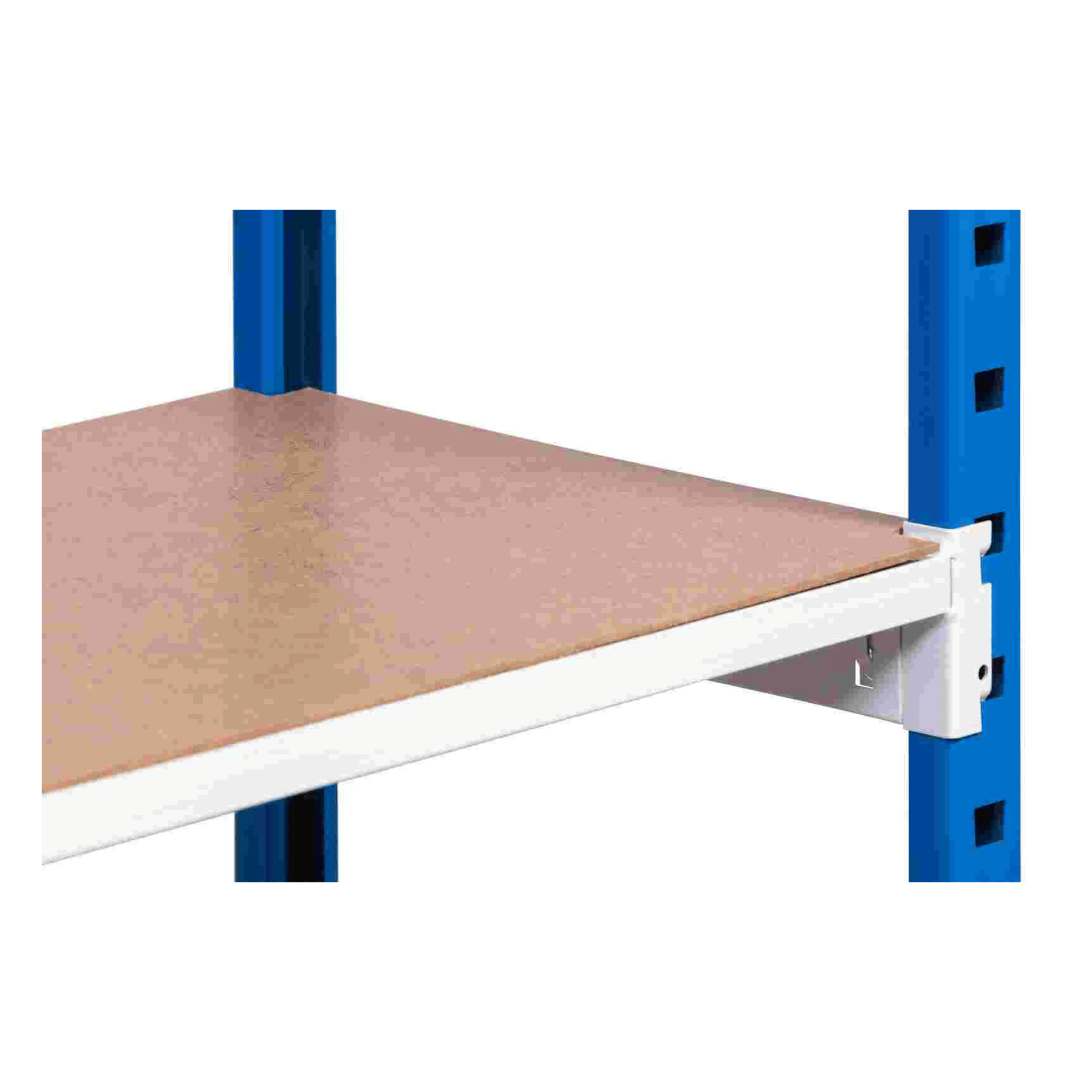 Rayonnage tubulaire Isorel bois ERUS | 2200mm - 180 Kg/niveau