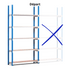 Rayonnage tubulaire Isorel bois ERUS PLUS | H2600mm - 300 Kg/niveau