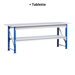 Table d'atelier ZT Longueur 2000mm | charge 280Kg